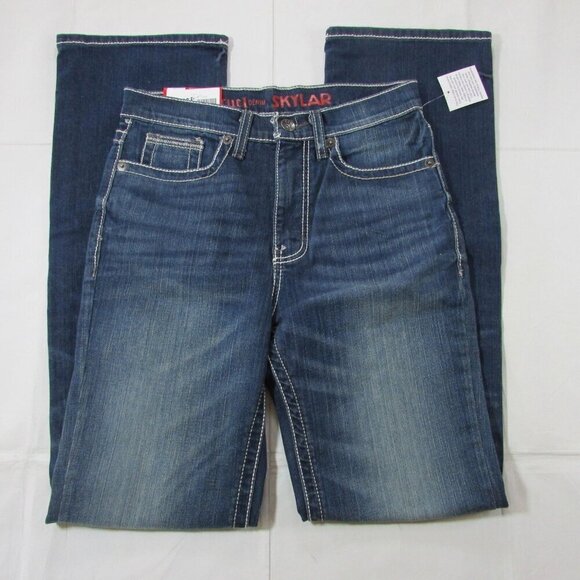 Cruel Denim Women's Skylar Sky High Rise Bootcut Jeans Dark Wash CB72954071 - Picture 3 of 4